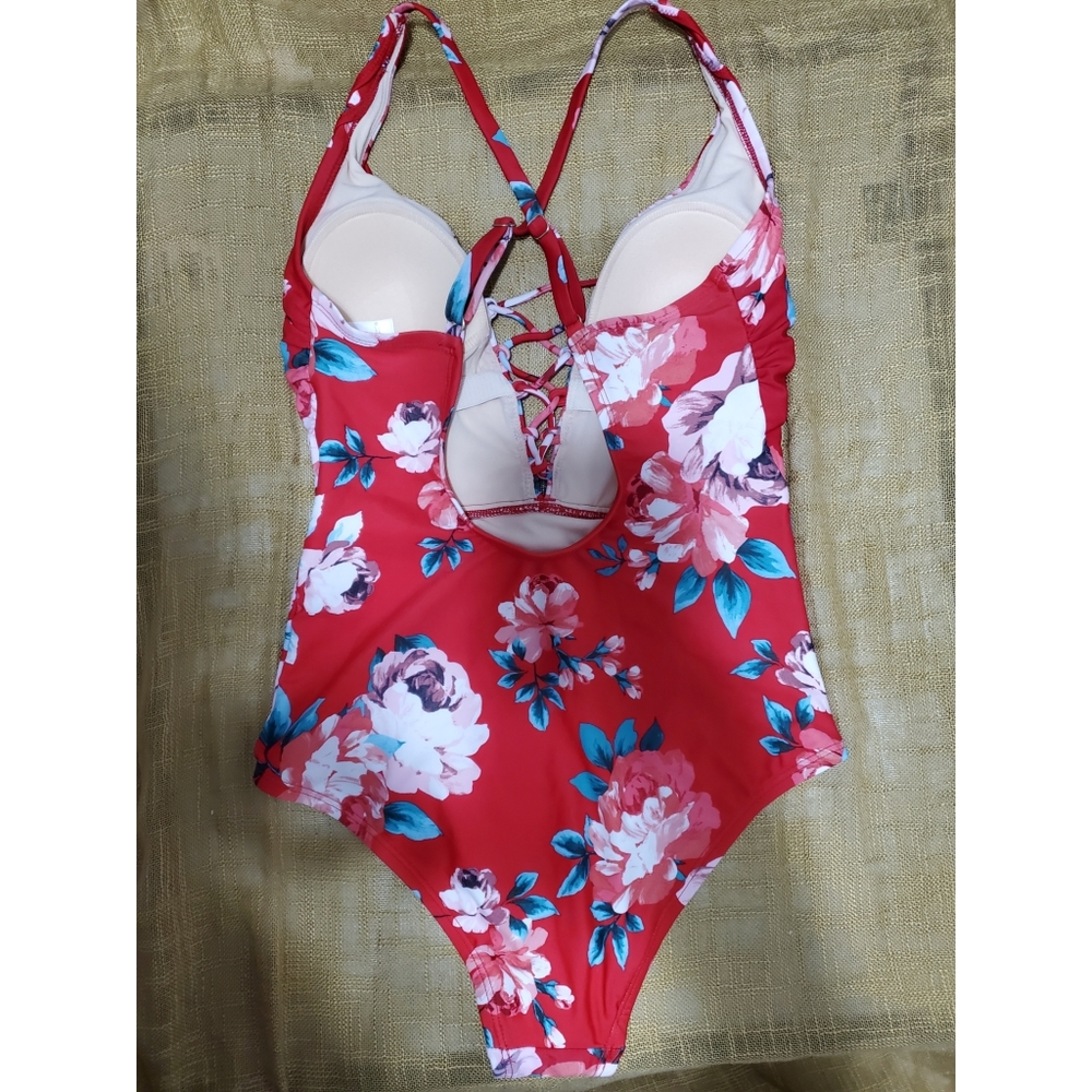 One-Piece Swimsuit, Size Small, Kona Sol - Picture 2 of 8